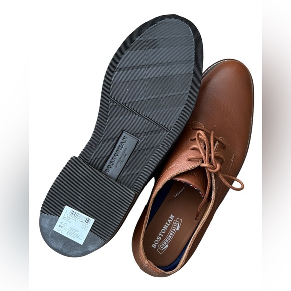 GUC Needs New Sole Men's Commonwealth Bostonian Dezmin Plain Toe Derby Shoes - Picture 2 of 5